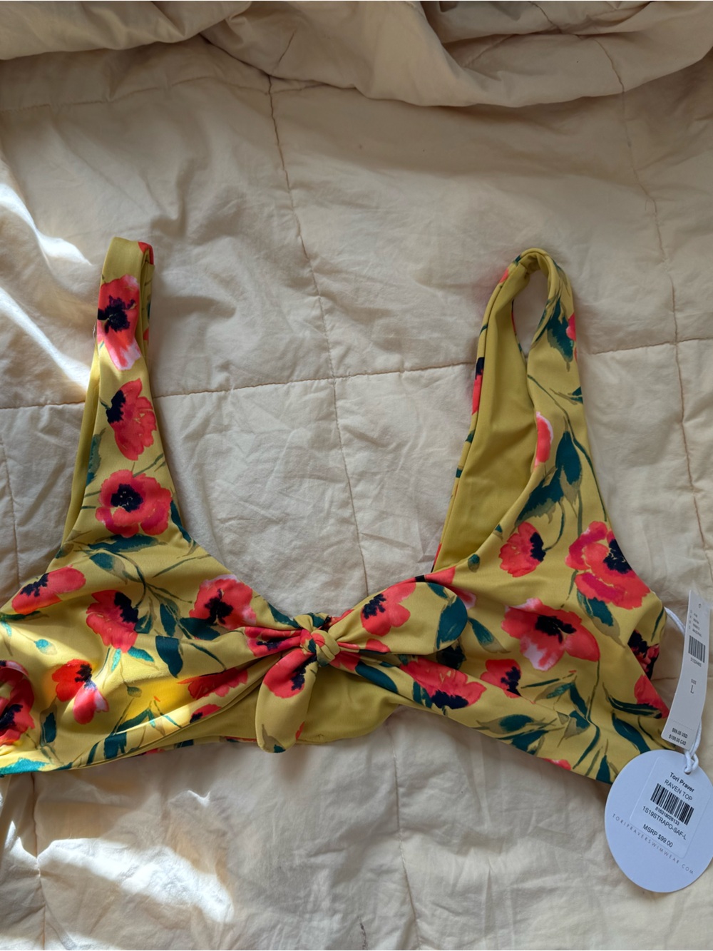 Tori Praver swim top size L